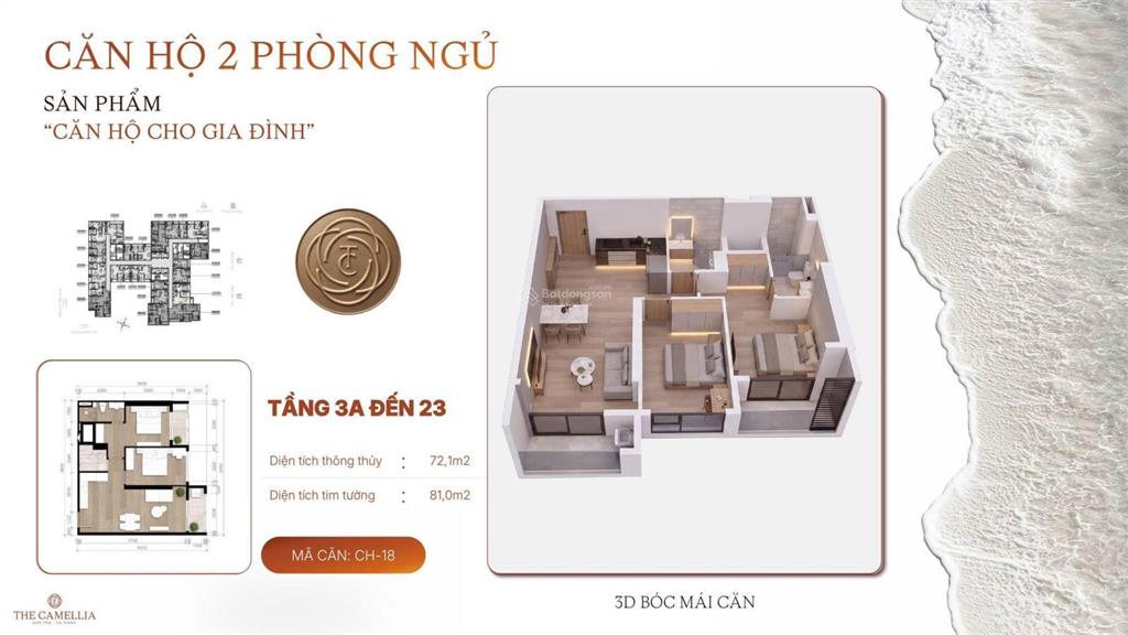 Mở bán the camellia sơn trà, căn hộ biển sở hữu lâu dài chỉ từ 1,7 tỷ, ân hạn gốc lãi lên đến 24th