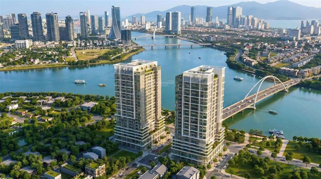 Bán căn 2 phòng ngủ slight tower, cđt sun group, view sông hàn, giá chỉ 2,8 tỷ