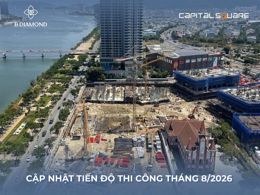 Hiếm có căn 1 phòng ngủ capital square đà nẵng chỉ 4,014 tỷ tts từ cđt brg