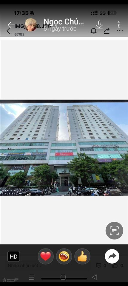 Sàn thương mại  sổ đỏ lâu dài  đang cho thuê hợp đồng dài hạn  dòng tiền ổn định giao dịch ngay