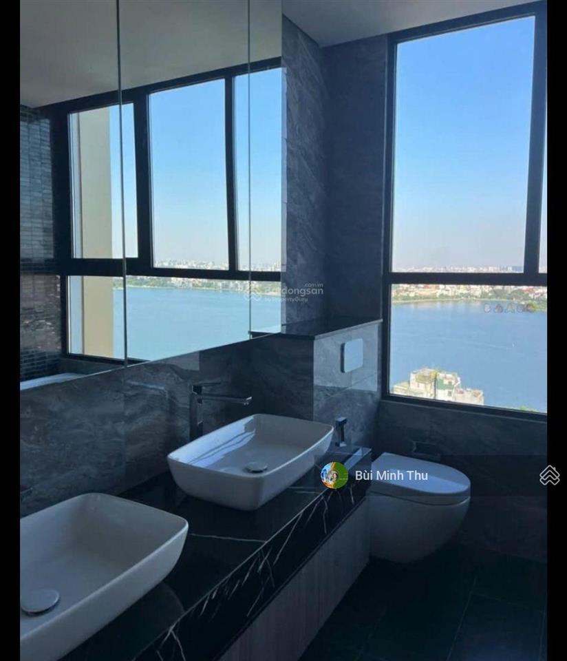 Bán căn hộ hạng sang  tòa heritage west lake 4pn  4wc  dt 180m²  view trọn hồ tây.