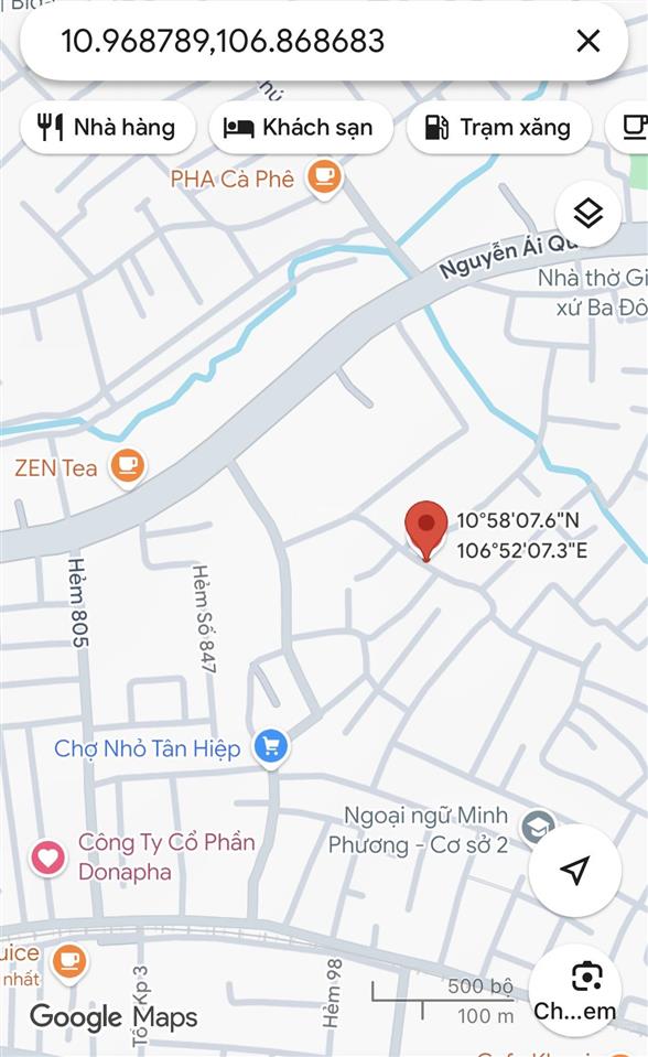 Lô góc giá đẹp, lô thường giá tốt gần pccc tân hiệp