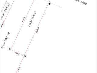 Bán đất tại trần văn cẩn, 3,6 tỷ, 92 m2, đất thổ cư, mặt tiền 4,5m, pháp lý đầy đủ