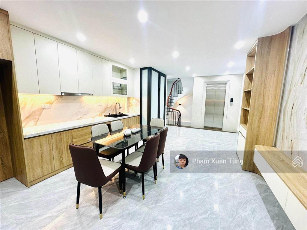 Đội cấn, ngõ thông, thang máy, qh ổn định, thông sàn, gpxd đủ, trước nhà 3m, ban công, 46m2*6t