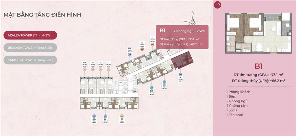 Căn hộ setia 1x.05 tầng đẹp mua đợt đầu tiên, full chiết khấu, có chính sách sỉ 2%