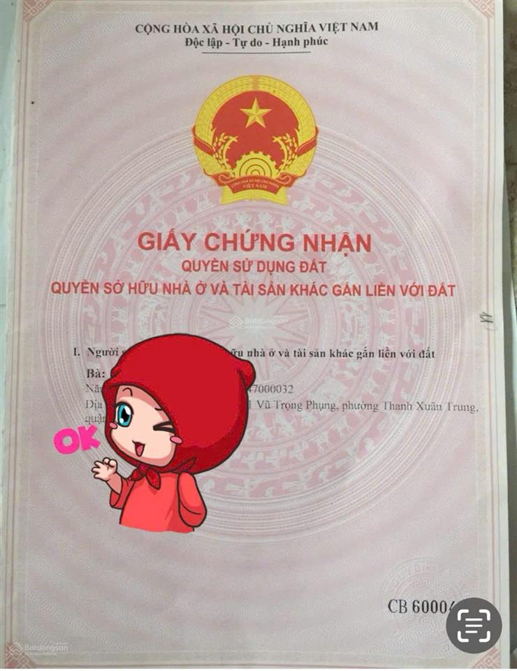 Chính chủ bán nhà mặt ngõ  kd tốt tại vũ trọng phụng  thanh xuân, dt 20mx5t, nhà dòng tiền sẵn