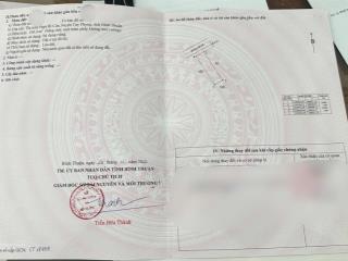 Bán đất 100m2 thổ cư cách biển 200m tại trung tâm phan rí cửa kết nối kdl hòa thắng mũi né