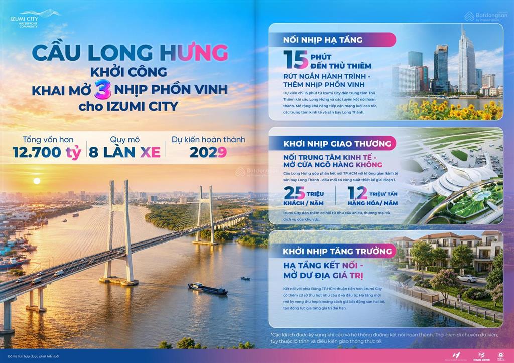 Biệt thự izumi city 234m2 view kênh cảnh quan  chỉ chuẩn bị 15%, giãn thanh toán đến 11/2027!