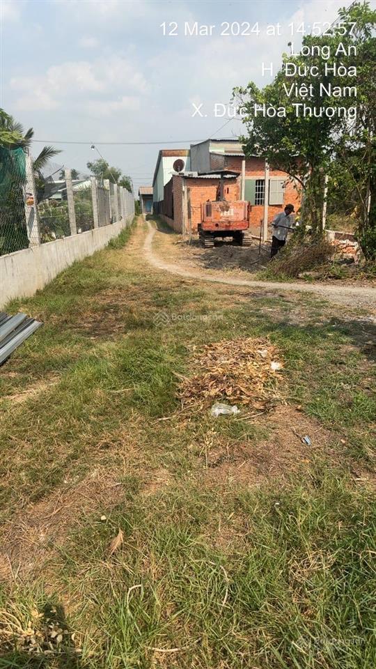 Bán đất 155m2, 1,1 tỷ giá ưu đãi tại xã đức hoà thượng, đức hòa, long an