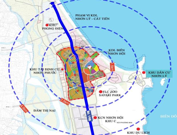 Cần tiền bán gấp lô đất dự án nhơn hội new city  quy nhơn