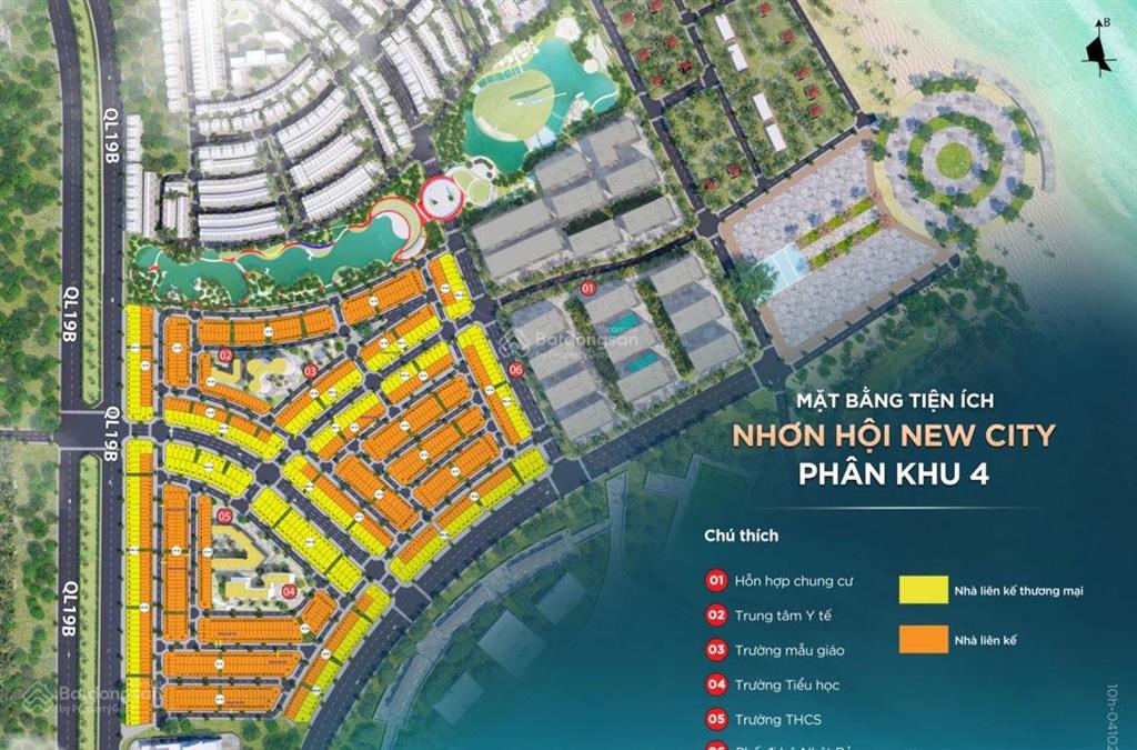Cần tiền bán gấp lô đất dự án nhơn hội new city  quy nhơn