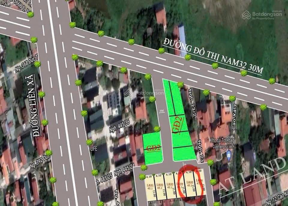 Cần bán gấp lô đất nền cực đẹp vuông vắn sẵn sổ đỏ tại thôn cao xá đức thượng, giá đầu tư hấp dẫn