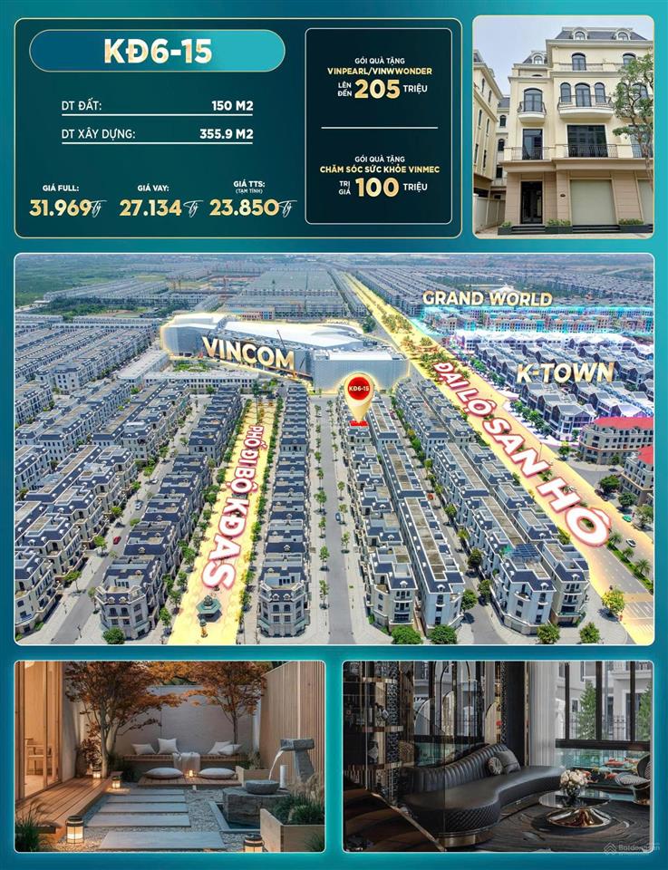 Triết khấu 32%, song lập kinh đô 150m2 sát vách vincom & vinschool sắp tăng giá 16% từ 30/04