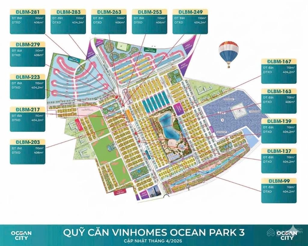 Tổng kho biệt thự song lập ocp23  chiết khấu khủng 32%  chỉ từ 15 tỷ sở hữu cuộc sống thượng lưu!