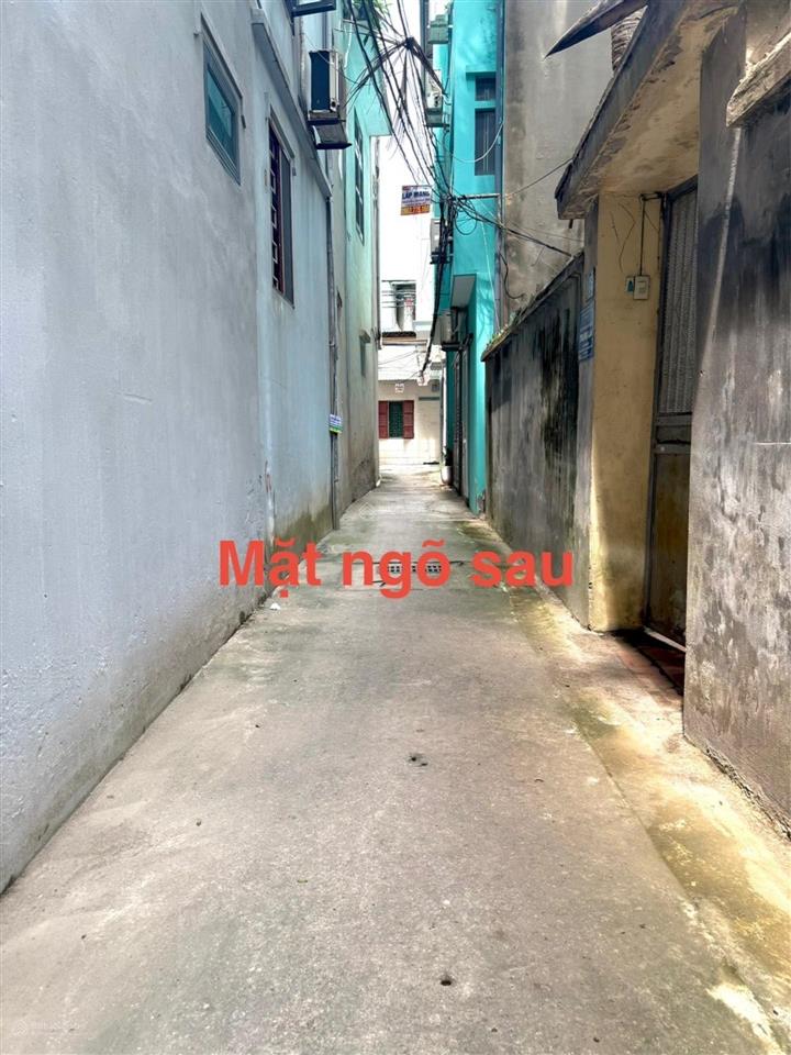 Bán nhà trương định, hoàng mai, 52m2, 4 tầng dân xây, ô tô đỗ cửa, 2 mặt ngõ trước sau. giá 12.6 tỷ