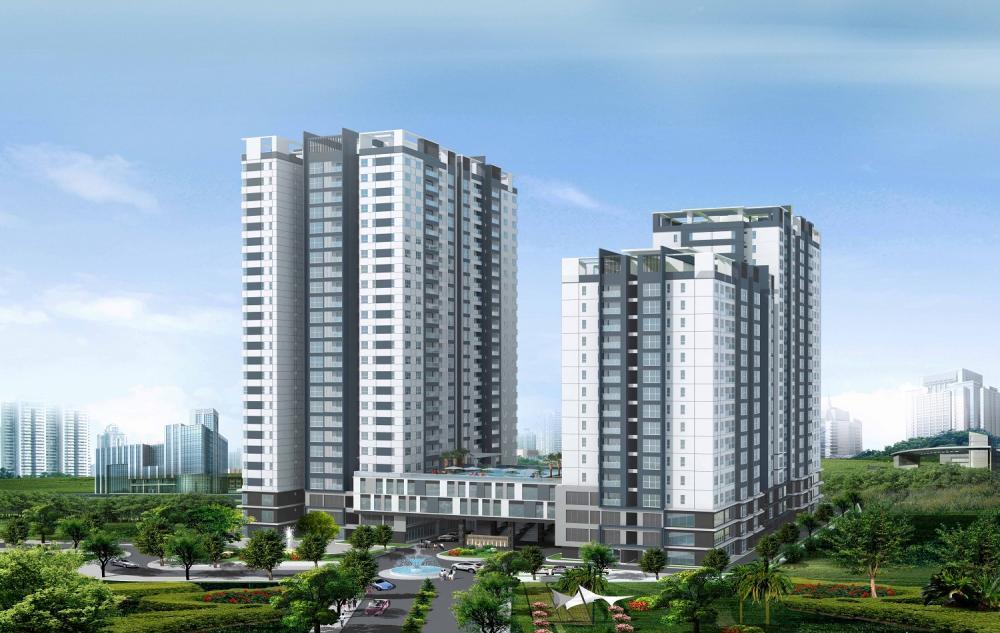 Cho thuê ch 2pn, 2wc, 58m2 tại the park residence, 9 triệu, nhà bè, hcm đầy đủ nội thất, vào ở ngay