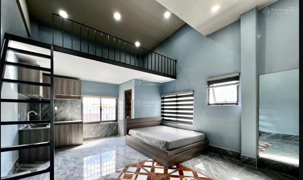Duplex 45m2 hai không gian ngủ, mặt tiền trường chinh
