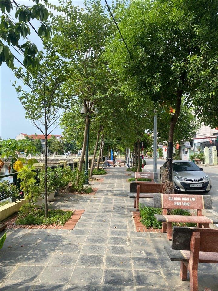 Nhà 4 tầng mới kính koong mặt ngõ thông ô tô đỗ cửa mặt tiền 4,8m view hồ siêu thoáng thiên lộc