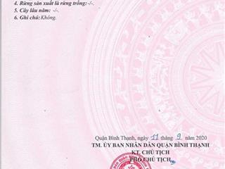 Đất nền khu bắc đinh bộ lĩnh, có sổ sẵn xây nhà luôn