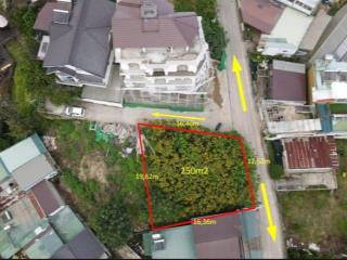 Bán đất 2 mặt tiền hoàng hoa thám, 9,7 tỷ, 250m2, đà lạt, lâm đồng, giá cực chất