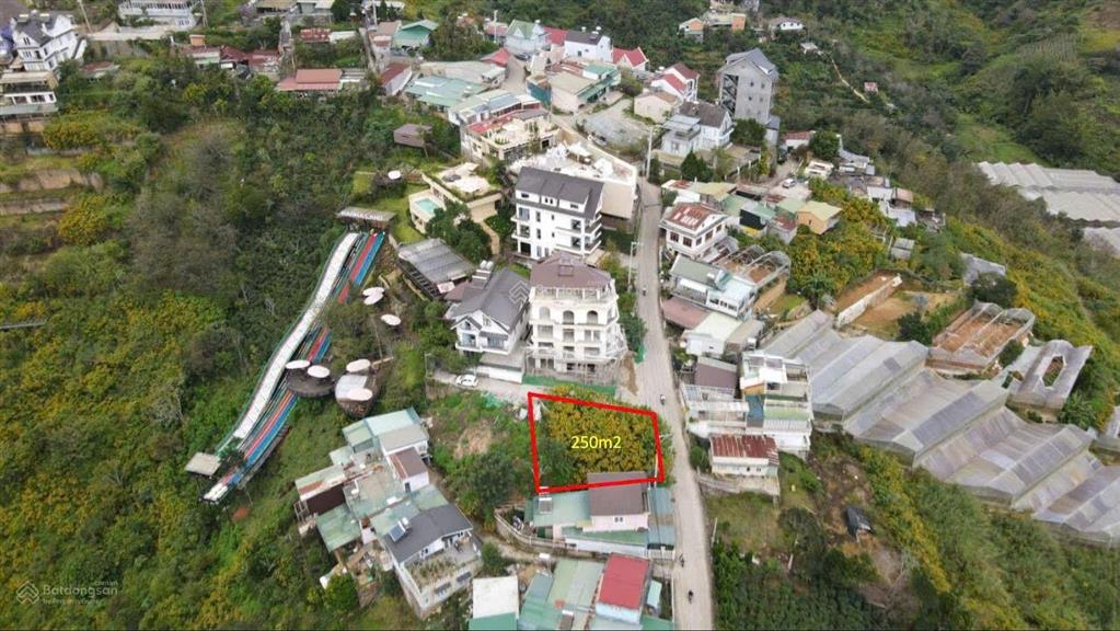 Bán đất 2 mặt tiền hoàng hoa thám, 9,7 tỷ, 250m2, đà lạt, lâm đồng, giá cực chất