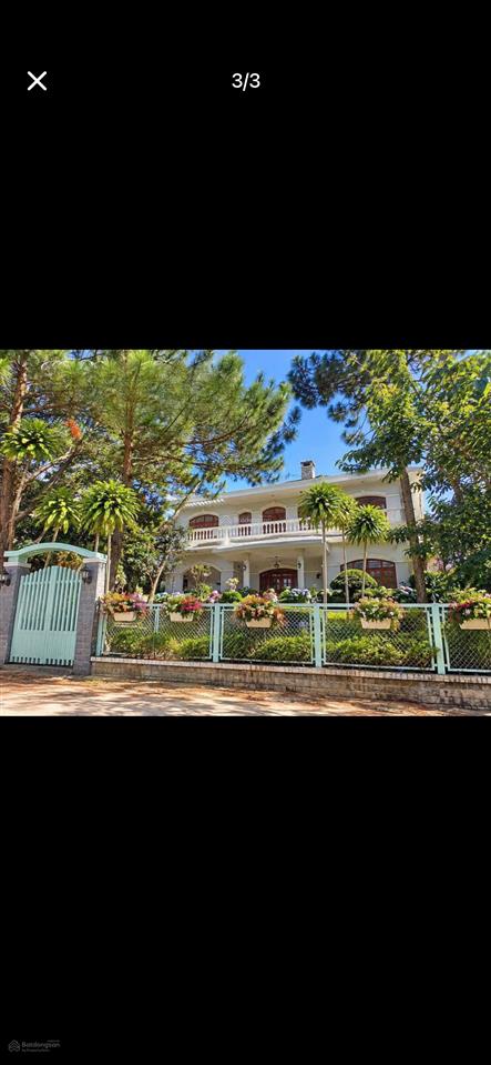 Bán villa nghỉ dưỡng 2 mặt tiền hùng vương 525m2 giá 23,5 tỷ siêu đẹp