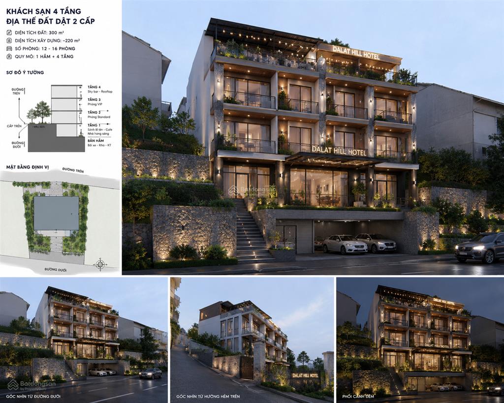 Bán quỹ đất liền kề 2 mặt tiền hàng hiếm đặng thái thân, 17 tỷ, 300m2, view rừng thông vĩnh viễn!
