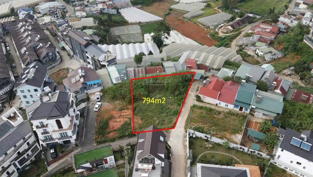 Bán quỹ đất view đẹp đồi cao thắng tổng dt 794m2 view đẹp, p7, đà lạt 2 sổ có bán lẻ