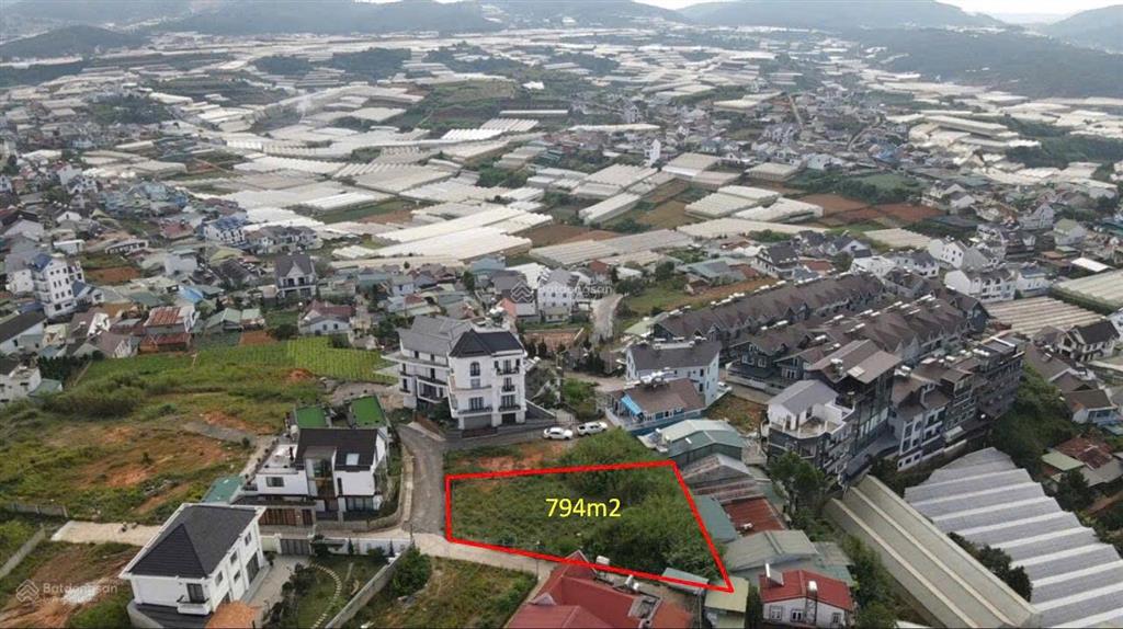 Bán quỹ đất view đẹp đồi cao thắng tổng dt 794m2 view đẹp, p7, đà lạt 2 sổ có bán lẻ