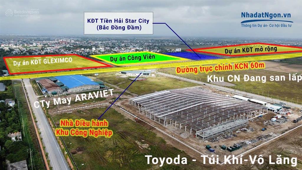 Đất nền công nghiệp, gần ngay nhà máy ôtô đang khởi công và showroom ôtô của vinfats