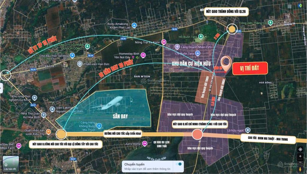 Đất đầu tư và an cư tại hòa đông, 580 triệu, 120m², mặt tiền 5m