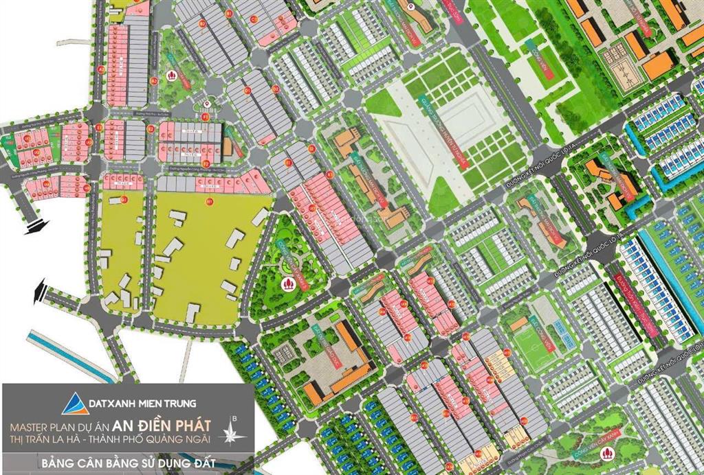 Mở bán giai đoạn 1, cơ hội đầu tư dự án an điền phát khu đô thị mới tp quảng ngãi