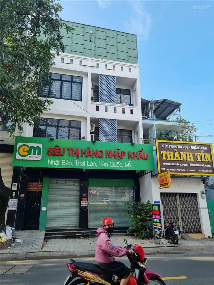 Bán mặt tiền thạch lam, tân phú, dt 8x23m (cn 180m2) 4 tầng  25 tỷ, phù hợp cải tạo chdvvăn phòng