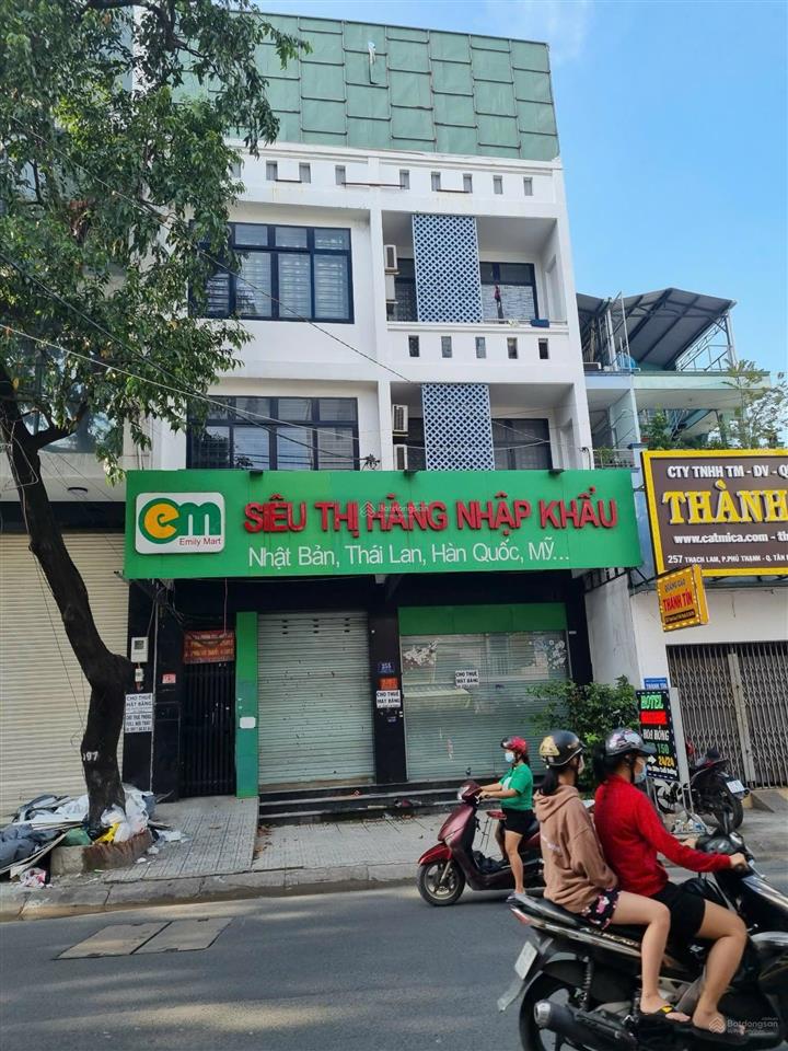 Bán mặt tiền thạch lam, tân phú, dt 8x23m (cn 180m2) 4 tầng  25 tỷ, phù hợp cải tạo chdvvăn phòng