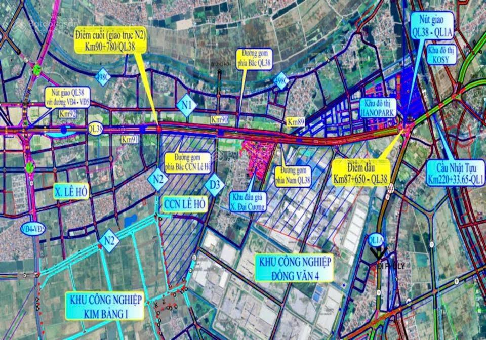 Khu đô thị đại cương em còn nhiều vị trí đẹp giá đầu tư, trục đường 20m giá tốt kđt