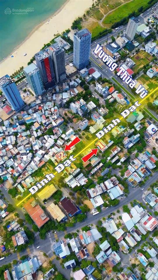 Đất mặt tiền đinh đạt cách biển vài bước chân