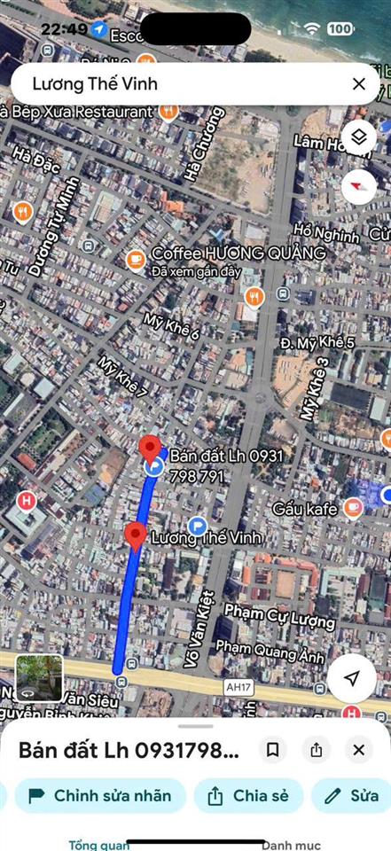 Đất đẹp trung tâm sơn trà gần cầu rồng, biển mỹ khê
