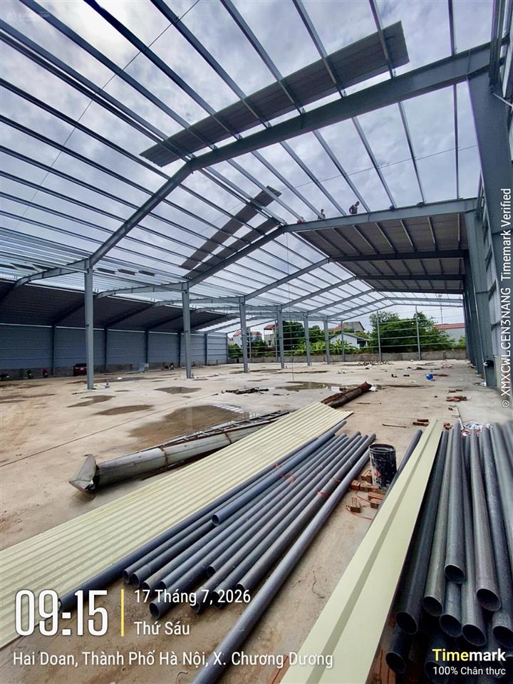 Cho thuê kho, xưởng tiêu chuẩn 5000m2 (tại quất động  thường tín  hà nội) pc tự động