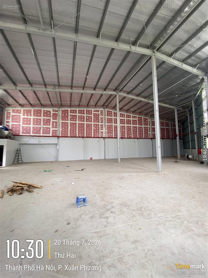 Cho thuê kho, xưởng 600m2 (tại cụm công nghiệp nam từ liêm  hà nội). xuất vat