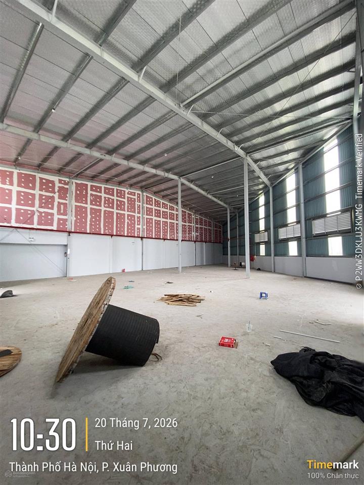 Cho thuê kho, xưởng 600m2 (tại cụm công nghiệp nam từ liêm  hà nội). xuất vat