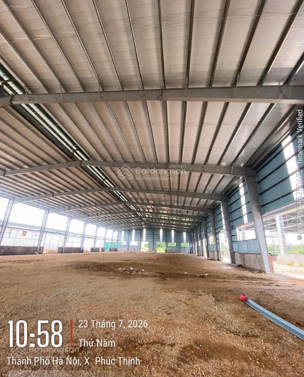 12.000 m2 kho xưởng mới 100% có ngăn lẻ cho thuê (tại khu công nghiệp nguyên khê), pc tự động