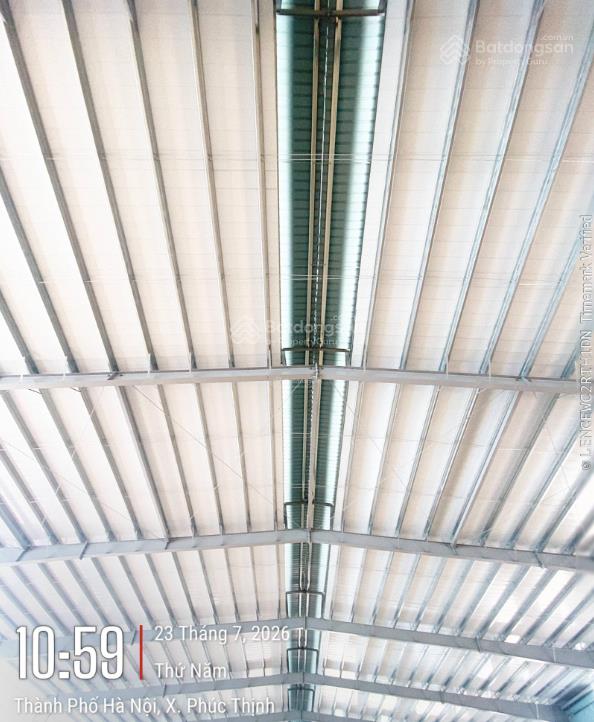 4000 m2 kho xưởng cho thuê mới 100% (tại khu công nghiệp nguyên khê), phòng cháy tự động