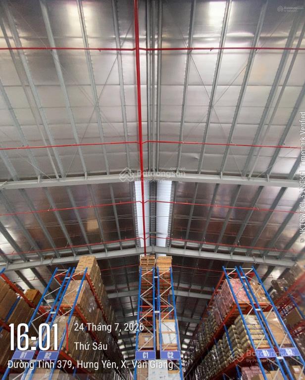 5000m2 kho xưởng cho thuê mới 100% (tại đường 379  văn giang  hưng yên)