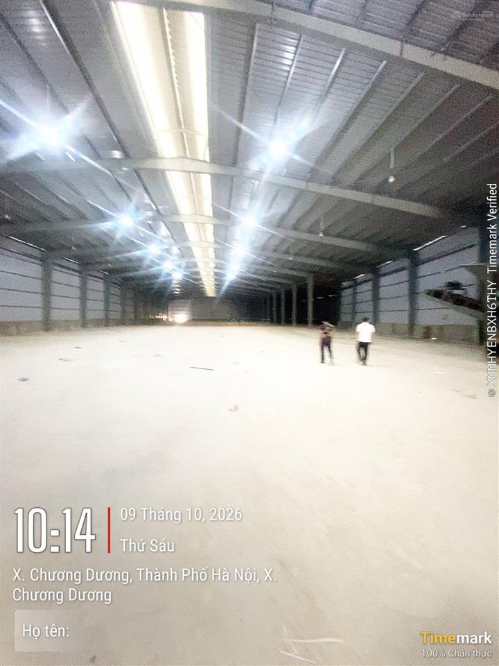 Cho thuê kho xưởng tiêu chuẩn rộng 2500 m2 (tại quốc lộ 1a  thường tín  hà nội)