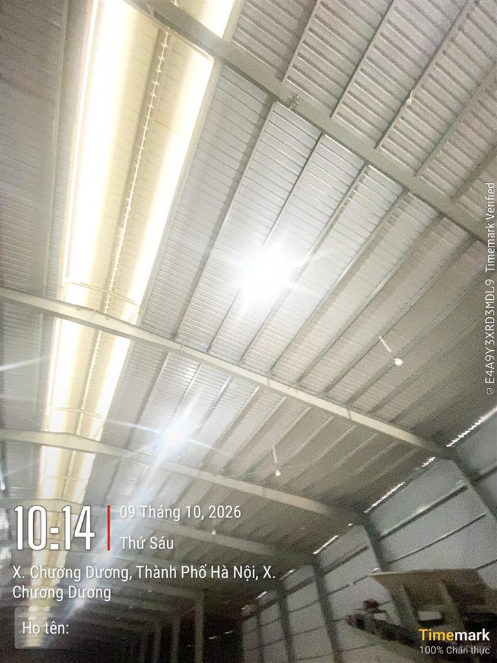 Cho thuê kho xưởng tiêu chuẩn rộng 2500 m2 (tại quốc lộ 1a  thường tín  hà nội)