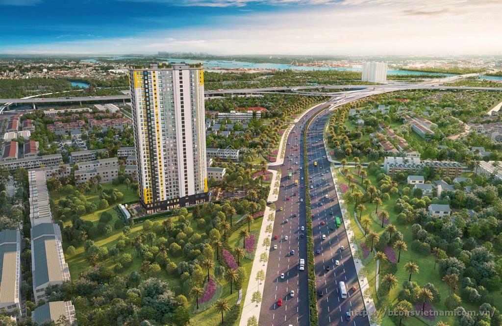 Căn góc tầng đẹp giá tốt 2pn 2wc  ngay xa lộ xa nội  ga metro suối tiên