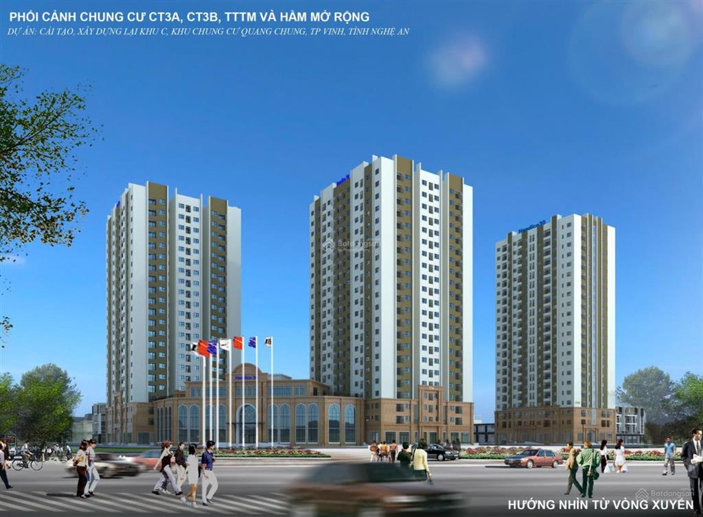 Chân đế chung cư handico ct3a quang trung