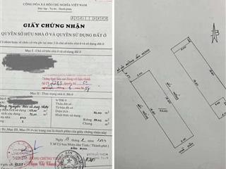 Bán nhà mặt tiền cần vương gần ngã tư nhà xây kiên cố