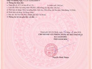Bán đất trừ văn thố giá chỉ 950 triệu 260,5m2 có 100m2 thổ cư sổ hồng riêng
