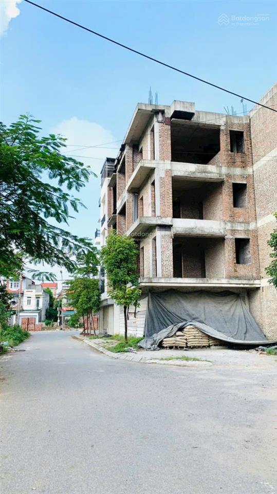 Bán nhà lô góc  xây thô 4,5 tầng khu đô thị đấu giá tiên dương, đông anh 85m2 giá 12,5 tỷ